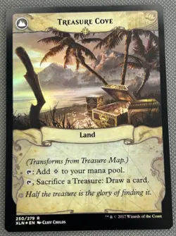 Treasure Map - Ixalan - MTG Magic the Gathering - NM - Image 2