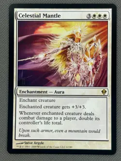 Zendikar (ZEN) regular Rare Celestial Mantle MTG Magic - Image 2