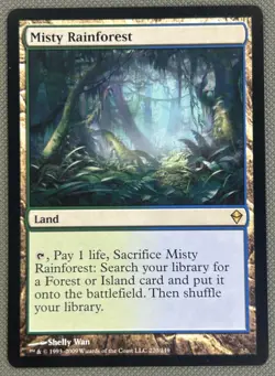 Misty Rainforest - NM - Zendikar ZEN - MTG - Image 1