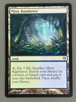 Misty Rainforest - NM - Zendikar ZEN - MTG - Image 2