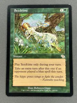 Seedtime Judgment NM MTG Magic the Gathering - Image 2