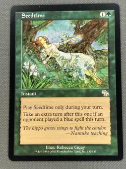 Seedtime Judgment NM MTG Magic the Gathering - Image 5