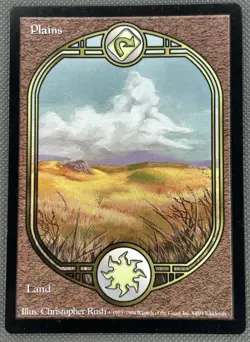 MTG Plains Unglued 84/94 Magic The Gathering LP - Image 1