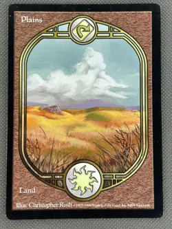 MTG Plains Unglued 84/94 Magic The Gathering LP - Image 5