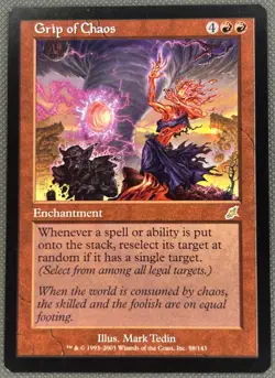Grip of Chaos Scourge NM MTG - Image 1