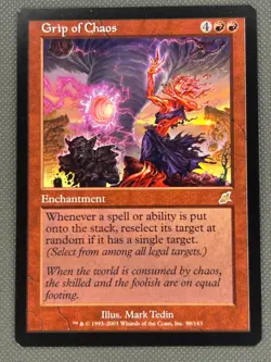 Grip of Chaos Scourge NM MTG - Image 2
