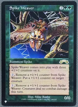 NM , English - 1 x MTG Spike Weaver THE LIST - Image 1