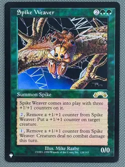 NM , English - 1 x MTG Spike Weaver THE LIST - Image 2