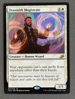 MTG Magic: Ikoria: Lair of Behemoths: Drannith Magistrate #011/274 Rare - NM - Image 2