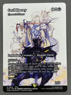 MTG FINAL FANTASY: Cecil Harvey Tymna the Weaver - Tymna Showcase (0018) - Image 2
