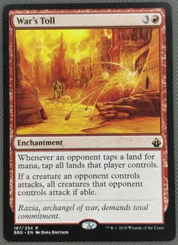 Magic The Gathering MTG WAR'S TOLL Battlebond NM Near Mint - Image 1