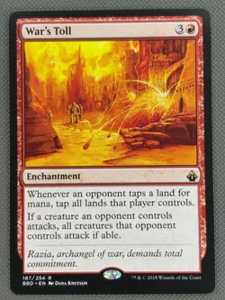 Magic The Gathering MTG WAR'S TOLL Battlebond NM Near Mint - Image 2