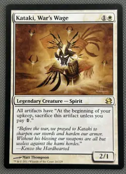 Kataki, War's Wage Modern Masters NM MTG - Image 1