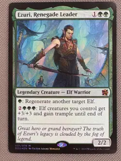 Ezuri, Renegade Leader [Duel Decks: Elves vs. Inventors] NM Foil - Image 2