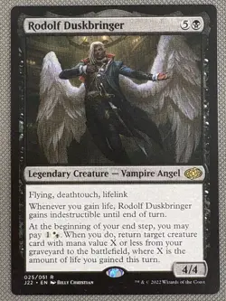 Rodolf Duskbringer [Jumpstart 2022] Near Mint - Image 2