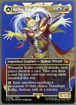 MTG - Kefka, Court Mage (Borderless) (0398) - 398 / NM / English - Image 1