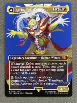 MTG - Kefka, Court Mage (Borderless) (0398) - 398 / NM / English - Image 2