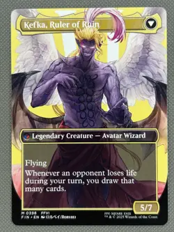 MTG - Kefka, Court Mage (Borderless) (0398) - 398 / NM / English - Image 4