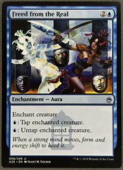 Freed from the Real - MTG Magic the Gathering - Masters 25 NM - Image 1