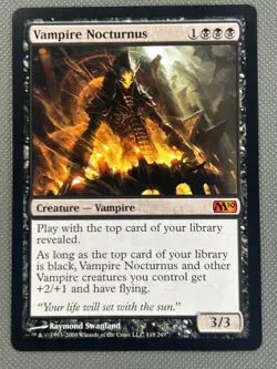 MTG Vampire Nocturnus M10 NM - Image 2