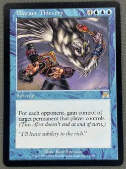 MTG: Onslaught: Blatant Thievery: NM Condition - Image 1