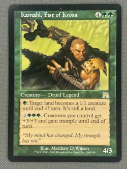 Near Mint, English - 1 x MTG Kamahl, Fist of Krosa Onslaught - Image 2