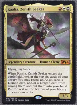 Magic The Gathering MTG KAALIA, ZENITH SEEKER Core Set 2020 NM Near Mint - Image 1