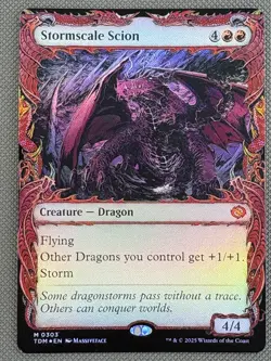 Stormscale Scion FOIL Showcase #303 Tarkir: Dragonstorm - Image 2