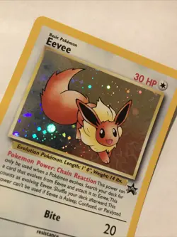 Pokemon Eevee Wizards Black Star Promo 11 Holo Card - Image 2