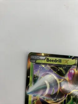 2016 Pokemon XY Black Star Promo Holo Beedrill EX #XY157 NM-LP Ships fast - Image 2