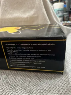Pokemon TCG 25th Anniversary Celebrations Prime Collection Box - Sealed 820650809750 - Image 4