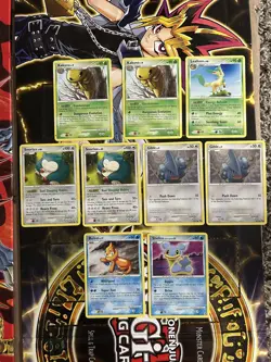 Pokemon TCG - Rising Rivals Lot - 6 Cards, Non-Holo - 3 Free Pop Series 9 - Image 1