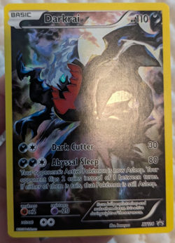 DARKRAI | Pokemon TCG 2016 | (Mythical Collection Promo) Holo Rare # XY114 | NM - Image 3
