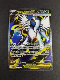 Pokemon TCG Mega Absol EX Full Art Ultra Rare 161/132 Mega Evolution English NM - Image 1