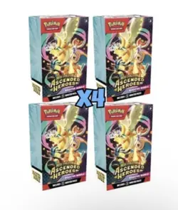 Pokemon TCG: Mega Evolution-Ascended Heroes Booster Bundle (6 Packs) X 4 PRESALE - Image 1