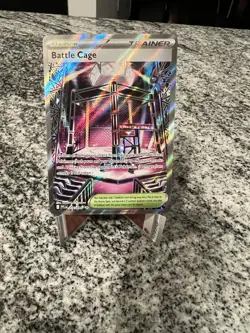 Battle Cage 116/094 NM - Full Art Holo - 2025 TCG Pokemon Phantasmal Flames - Image 1
