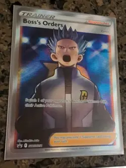 Boss's Orders Cyrus SWSH251 Black Star Promo Pokemon TCG With 3 Holo 132/172 - Image 3