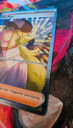 N's Plan 170/086 - Special Illustration Rare (SIR) - Pack Fresh NM - Pokemon TCG - Image 4