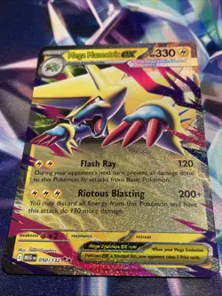 Pokemon TCG Mega Manectric ex 050/132 Double Rare Mega Evolution NM/M - Image 2