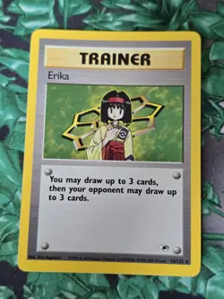 Pokemon Gym Heroes Erika Holo 16/132 LP 0021 - Image 1