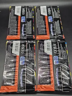 Pokemon TCG Mega Evolution Booster Packs Full Art Set Of 4 New And Sealed - Image 2