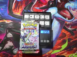 HEAVY! GOD PACKUUU 22.35g Prismatic Evolutions Pokemon TCG Booster (SEALED) - Image 1