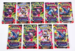 Pokemon TCG PHANTASMAL FLAMES BOOSTER 9 PACK LOT Factory Sealed Heavy - Image 1