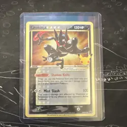 Pokemon Greninja Star SWSH144 Sword & Shield Promo Holo 130HP Mist Slash - Image 1