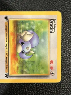 2000 Pokemon TCG Team Rocket Dratini 1st Edition 53/82 - Image 2