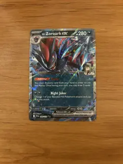 N's Zoroark ex 098/159 - Pokemon TCG - Journey Together - Double Rare - NM - Image 1