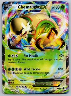 Chesnaught - XY18 - XY Black Star Promo - 2014 Pokemon - LP - Image 1