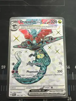 Pokemon TCG Dragapult ex Scarlet & Violet-Twilight Masquerade 200/167 Holo Ultra - Image 1