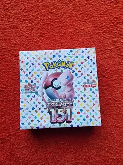 Pokemon TCG Japanese 2023 Scarlet & Violet 151 Booster Box New and Sealed - Image 1