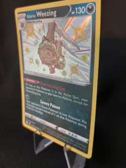 Galarian Weezing SV077/SV122 - Shining Fates: Shiny Vault Holo Rare Pokemon NM - Image 4